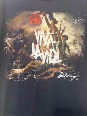 Black Viva La Vida Graphic Short Sleeve Tee